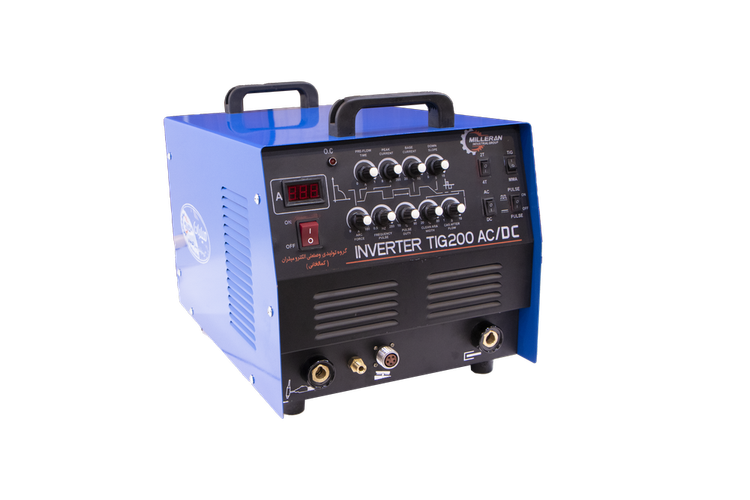 دستگاه جوش 200 آمپر آرگون (AC/DC) الکترومیلران مدل 200A - مخصوص جوش آلومینیوم